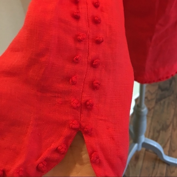 - J crew linen top - Picture 4 of 4